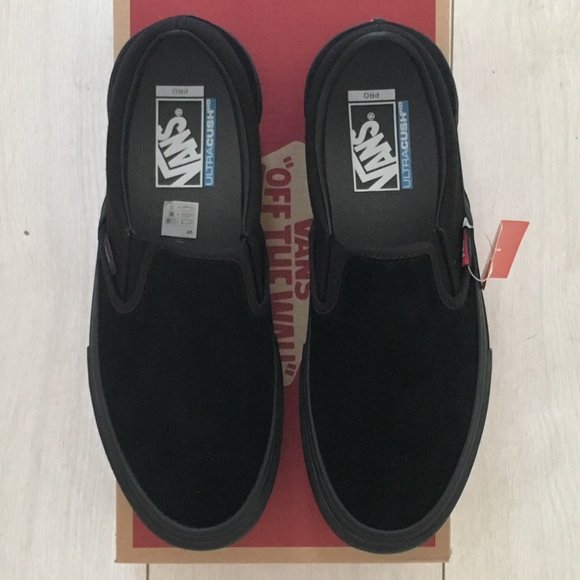 Vans Pro Slip On shoes - Blackout color -brand new - Picture 1 of 3